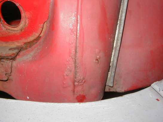 Picture 1 Bad rust what worked its way through from inside