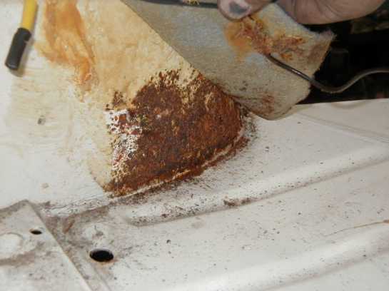 Picture 5 Severe rust revealed