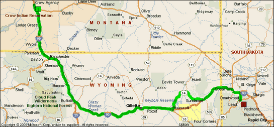 Day 1 Seattle to Sprague WA