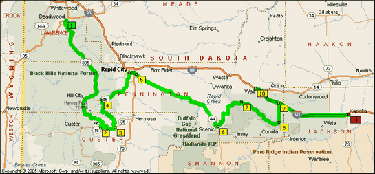 Day 1 Seattle to Sprague WA