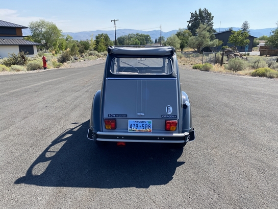 Restored Grey 2CV6 Charleston